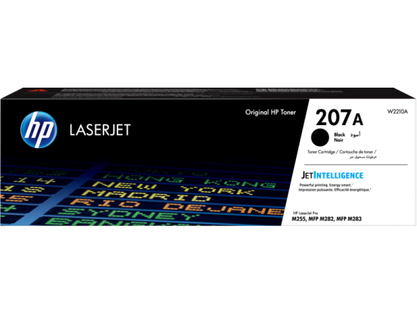 Toner HP LaserJet Original 207A Preto (W2210A)