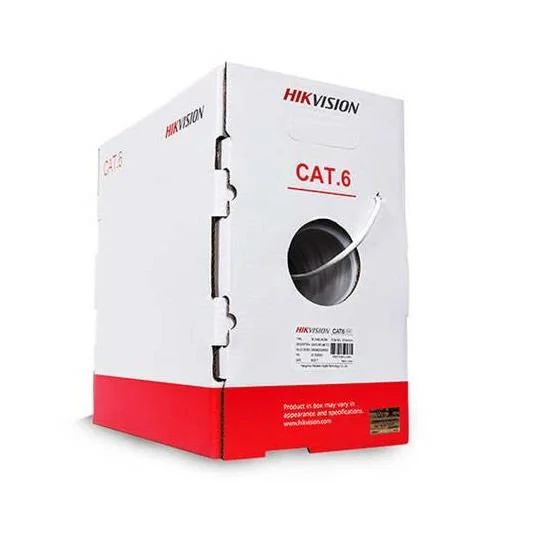 Cabo de rede UTP CAT6 de 305 m (cobre sólido, 0,55 mm, cinza) -DS-1LN6U-G