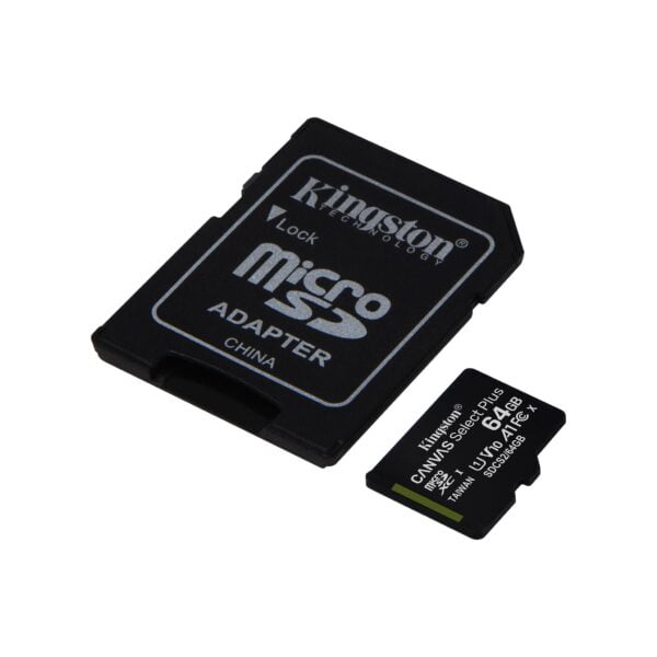 Kingston Micro SD 64GB CL10 100R C/ADAPT
